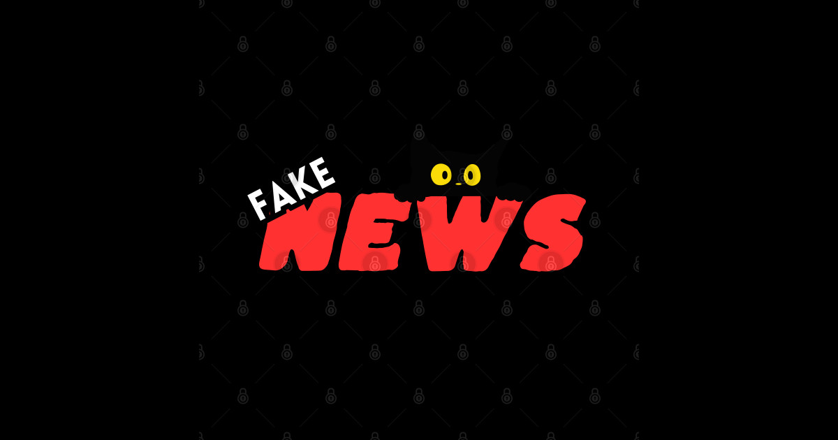 Fake News - Fake News - Sticker | TeePublic