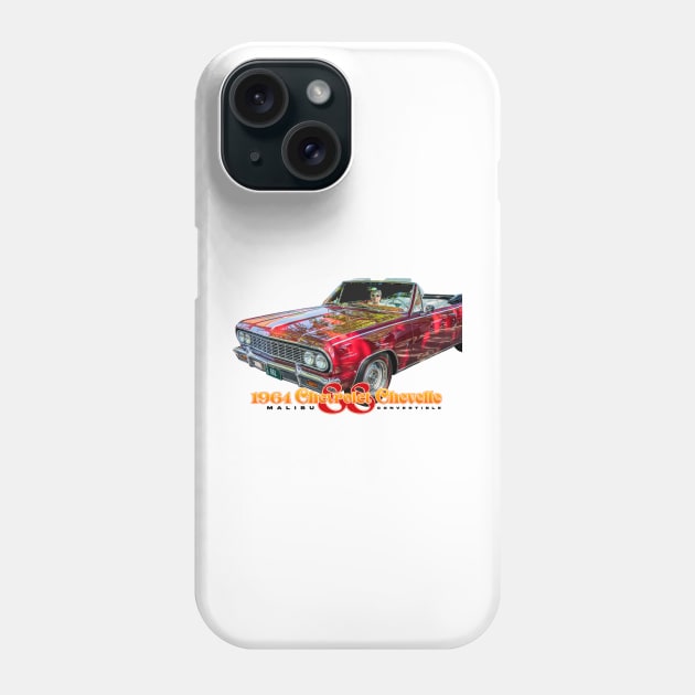 1964 Chevrolet Chevelle Malibu SS Convertible Phone Case by Gestalt Imagery