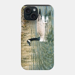 Geese on the pond Phone Case