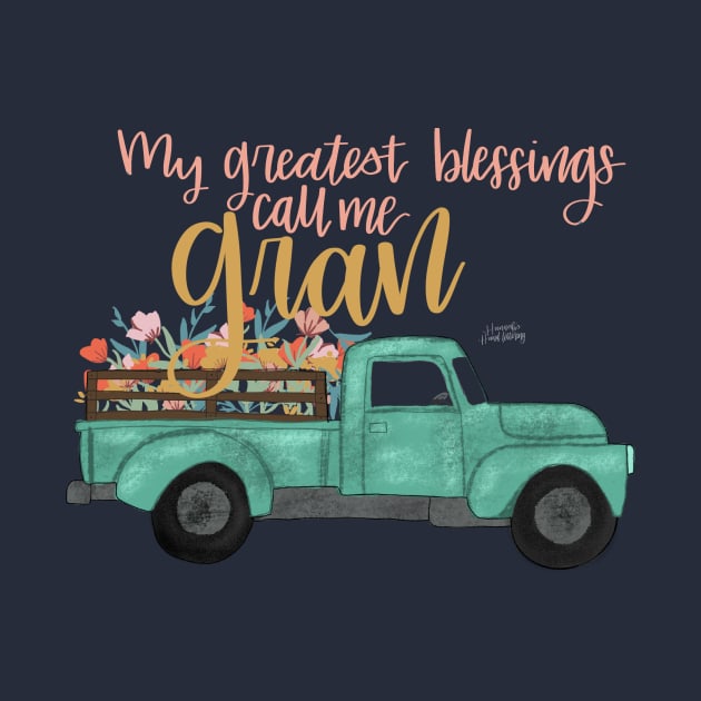 Gran’s Blessings by Hannah’s Hand Lettering