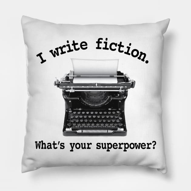 Superpower Pillow by Buffyandrews