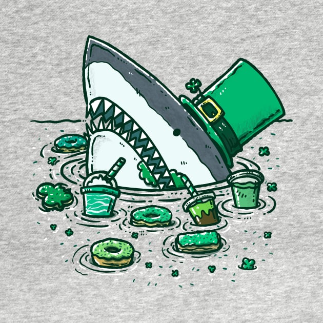 Disover St Patricks Day Sweets Shark - St Patricks Day - Sweatshirt