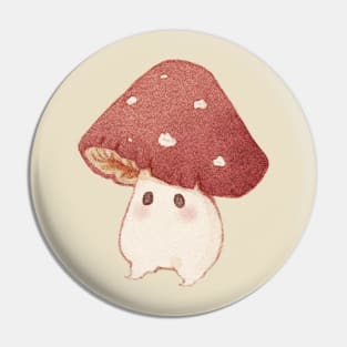 Happy Mushroom Pin