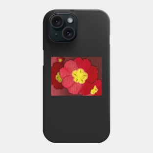 Red Evening Primrose Phone Case