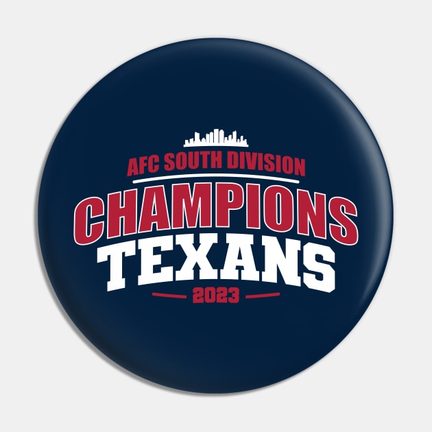 AFC SOUTH Champs Texans Pin by Nagorniak