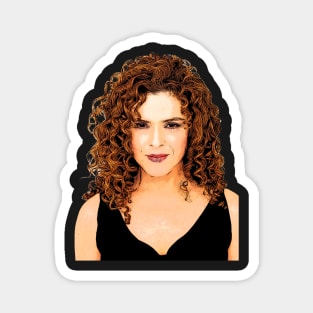 Bernadette Peters Cartoonish Magnet