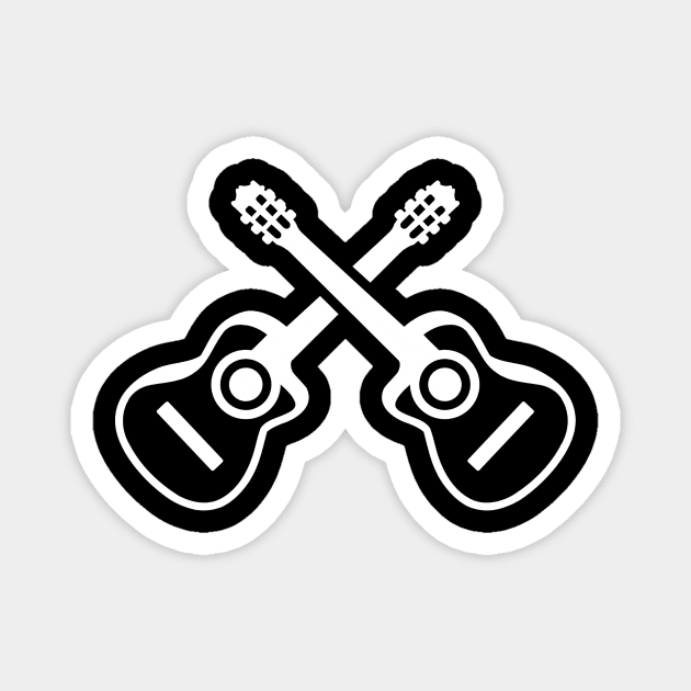 Guitars Magnet by Designzz