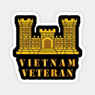 Engineer Branch - Vietnam Veteran Magnet