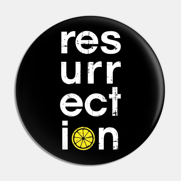 The Stone Roses Resurrection Indie Manchester Portrait Integrated Lemon Pin by buttercreative