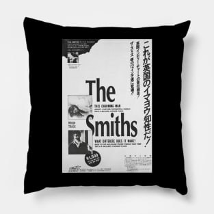 This Charming Man Smiths Pillow