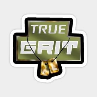 True grit - retro 90s aesthetic Magnet