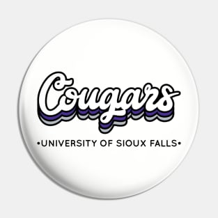 Cougars - University of Sioux Falls Pin