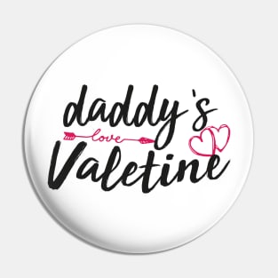 Daddy Valentine Shirt Pin