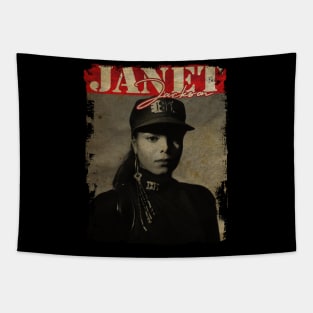 TEXTURE ART- JANET JACKSON 70S 4 Tapestry