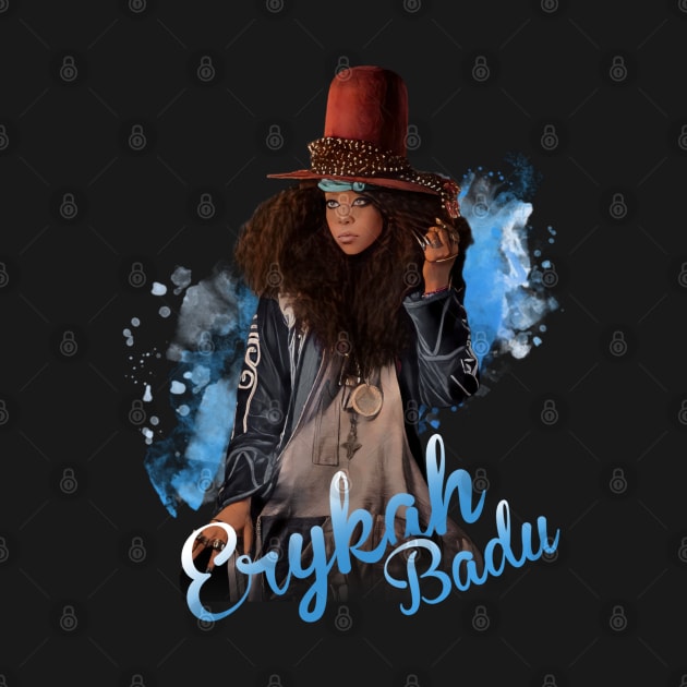 Erykah painting by Buddydoremi