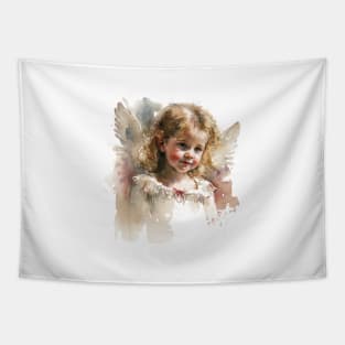 Raffaello-Inspired Angels Timeless Elegance #1 Tapestry