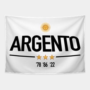 Logo Argento 2 + 3 estrellas Tapestry