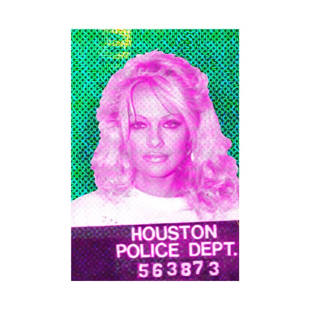 Pamela Anderson Mugshot by SABREart