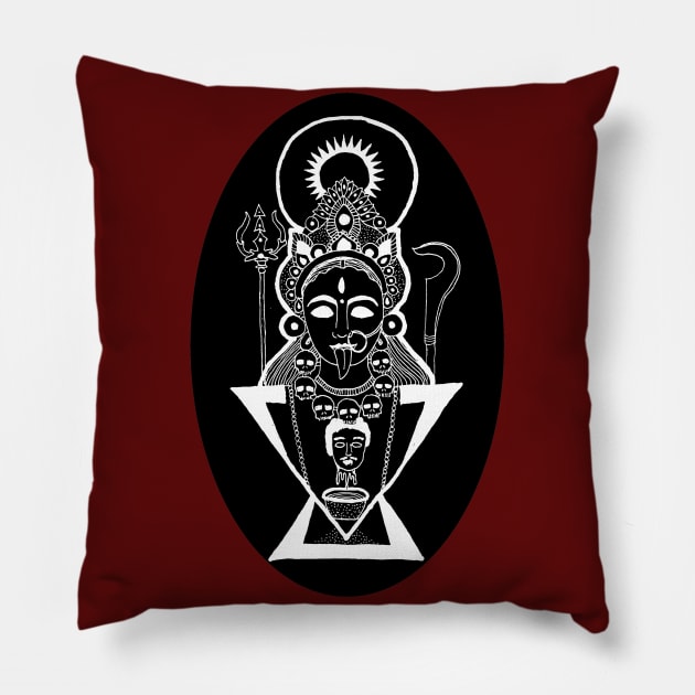 Kali Pillow by legendsinink