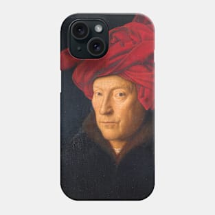 Jan Van Eyck - The Portrait of a Man Phone Case