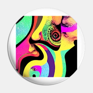 Psychedelic Artwork #4 Pin