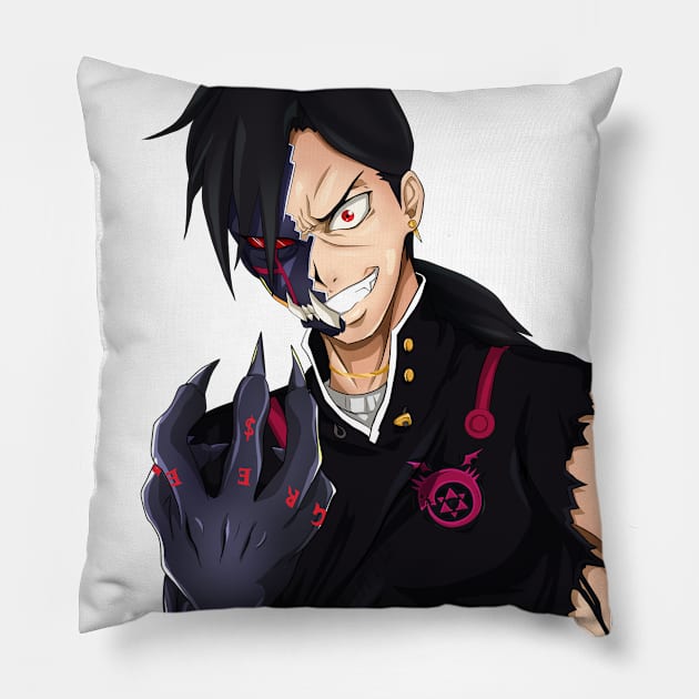 Greed Pillow by UnforgottenKai