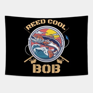 Reel Cool Fishing Dad Tapestry