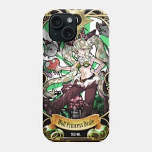 Battle Cats X Wolf Princess Deale - The Fool 0 Phone Case