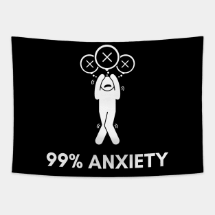 99% Anxiety Tapestry