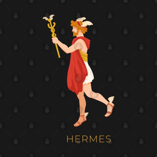 Hermes Greek Mythology by MimicGaming