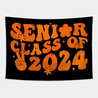 Retro Senior Class Of 2024 Tapestry