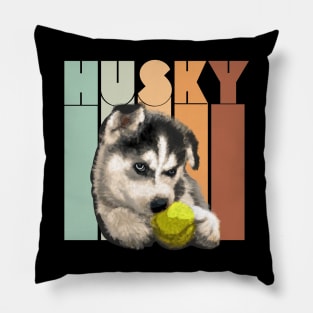 husky puppy Pillow