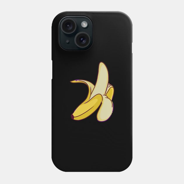 Classic Banana Phone Case by Onyble