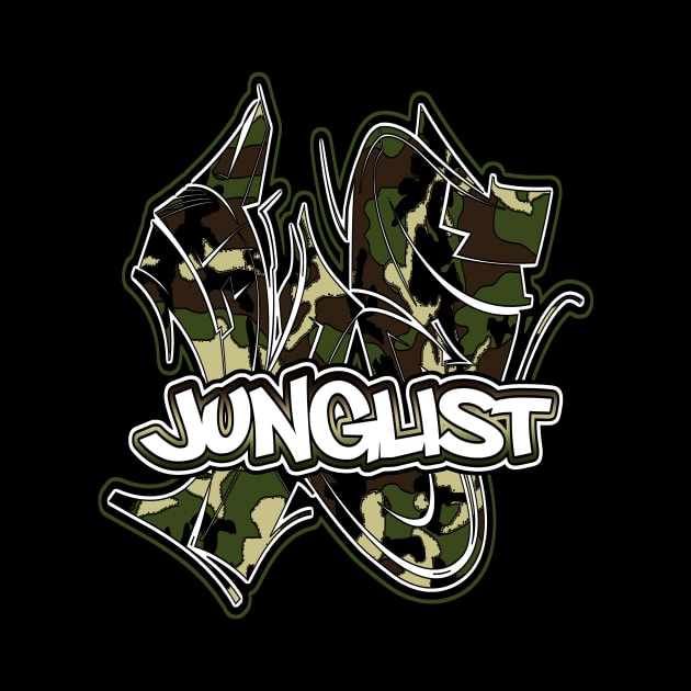 Junglist-Camo Graff by AutotelicArt