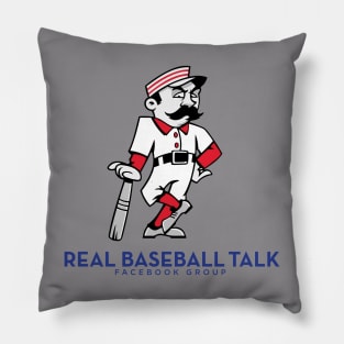 Real Baseball Talk Facebook Group Pillow