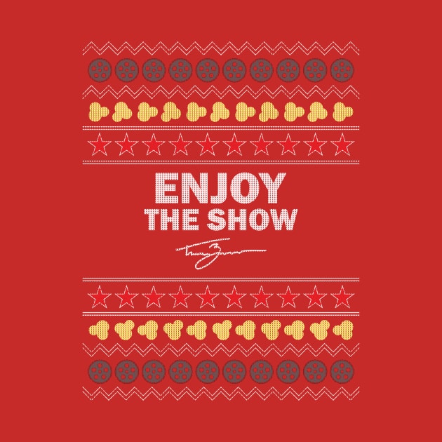 Tanner Zipchen - Enjoy the Show (Holiday Sweater) by TheClementW