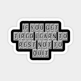 Motivational And Inspirational Quote Magnet