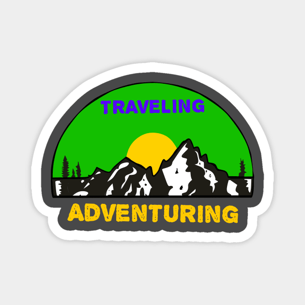Traveling and Adventuring Magnet by AbdoBella