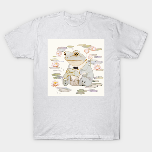 The Gentleman Frog - Frog - T-Shirt