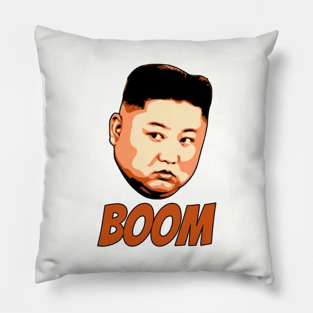 Kim Jong Un Pillow by mursyidinejad