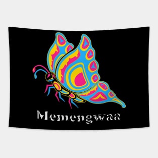 Memngwaa (Butterfly) Pansexual Pride Tapestry