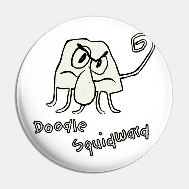 Doodle Squidward Pin by valentinahramov