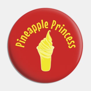 Pineapple Princess Shirt Pin