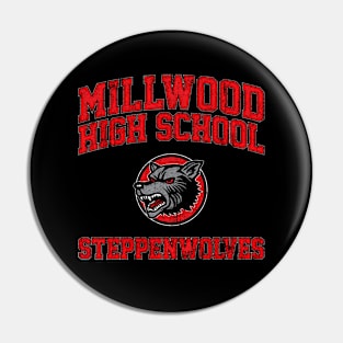 Millwood High School Steppenwolves Pin