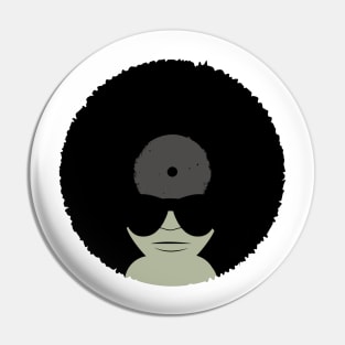 Funky Vinyl Records Pin