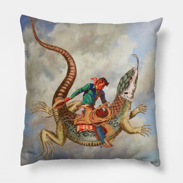 Rango Rode Pillow by Fiddlercrab