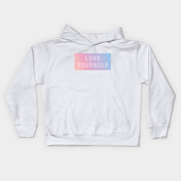 bts love yourself pastel hoodie