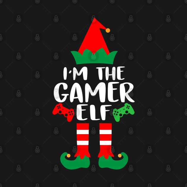 The Gamer Elf Family Matching Group Christmas Video Game by norhan2000