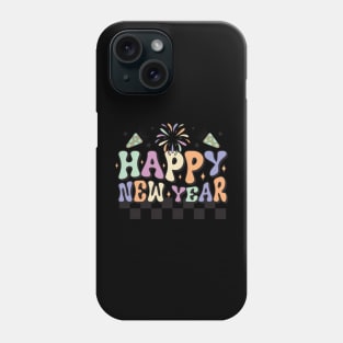 Happy new Year Groovy Phone Case