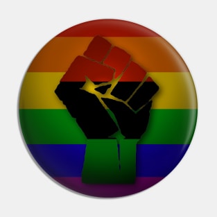 Combined pride Pin